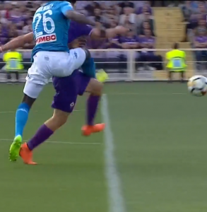 Rigore Fiorentina quinto minuto 3